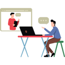 پیش‌نمایش فایل video-call-8102159 از پک جلسه آنلاین و کنفرانس تلفنی