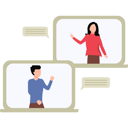پیش‌نمایش فایل video-call-8102162 از پک جلسه آنلاین و کنفرانس تلفنی