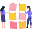 پیش‌نمایش فایل girls-working-on-paper-patterns-8102200 از پک کاغذ