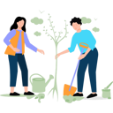 پیش‌نمایش فایل boy-and-girl-planting-plants-in-park-8102219 از پک پارک