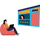 پیش‌نمایش فایل girl-working-on-laptop-8157388 از پک تکنولوژی
