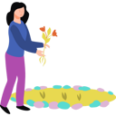 پیش‌نمایش فایل girl-holding-flower-8157419 از پک آخر هفته