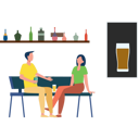 پیش‌نمایش فایل boy-and-girl-drinking-beer-8157903 از پک شراب