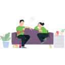 پیش‌نمایش فایل couple-drinking-wine-on-couch-8157902 از پک شراب