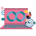 پیش‌نمایش فایل girl-working-on-product-management-8121757 از پک تیم‌های محصول