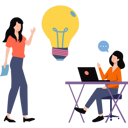 پیش‌نمایش فایل girls-talking-about-business-ideas-8121739 از پک تیم‌های محصول