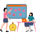 پیش‌نمایش فایل girls-talking-about-work-deadline-8121740 از پک تیم‌های محصول