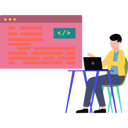پیش‌نمایش فایل man-working-on-coding-8121748 از پک تیم‌های محصول