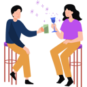 پیش‌نمایش فایل boy-and-girl-drinking-juice-8146289 از پک زندگی اجتماعی