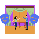 پیش‌نمایش فایل boy-and-girl-in-carnival-show-8146291 از پک زندگی اجتماعی
