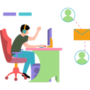 پیش‌نمایش فایل boy-sending-mail-on-laptop-8157991 از پک کار و سرگرمی‌ها