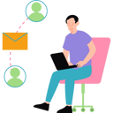 پیش‌نمایش فایل man-sending-mail-to-people-8157996 از پک کار و سرگرمی‌ها