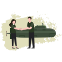 پیش‌نمایش فایل army-man-and-woman-shaking-hands-8226878 از پک سلاح‌ها و جنگ