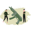 پیش‌نمایش فایل boys-with-riffle-gun-8226860 از پک سلاح‌ها و جنگ