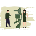 پیش‌نمایش فایل girl-holding-machine-gun-8226844 از پک سلاح‌ها و جنگ