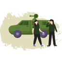 پیش‌نمایش فایل girls-discuss-about-battle-8226894 از پک سلاح‌ها و جنگ