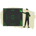 پیش‌نمایش فایل military-man-looking-at-radar-screen-8226885 از پک سلاح‌ها و جنگ