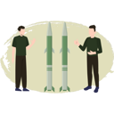 پیش‌نمایش فایل two-men-talking-about-missiles-8226866 از پک سلاح‌ها و جنگ