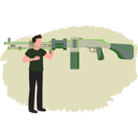پیش‌نمایش فایل young-boy-has-gun-on-his-shoulder-8226870 از پک سلاح‌ها و جنگ