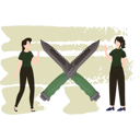 پیش‌نمایش فایل young-girls-talking-about-knives-8226830 از پک سلاح‌ها و جنگ