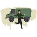 پیش‌نمایش فایل young-lady-standing-newly-army-truck-8226856 از پک سلاح‌ها و جنگ