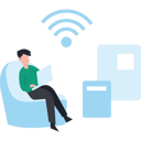 پیش‌نمایش فایل boy-using-laptop-with-wi-fi-connection-8202515 از پک فعالیت آنلاین