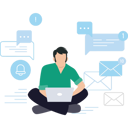 پیش‌نمایش فایل boy-using-social-media-on-laptop-8202541 از پک فعالیت آنلاین