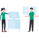 پیش‌نمایش فایل employees-doing-discussion-8202548 از پک فعالیت آنلاین