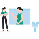 پیش‌نمایش فایل the-girl-is-learning-online-8202558 از پک فعالیت آنلاین