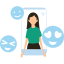 پیش‌نمایش فایل the-girl-is-on-social-media-8202519 از پک فعالیت آنلاین