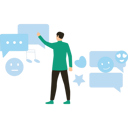 پیش‌نمایش فایل the-man-is-working-on-the-feedback-8202530 از پک فعالیت آنلاین