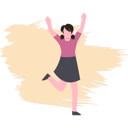 پیش‌نمایش فایل happy-girl-standing-8202380 از پک آزادی