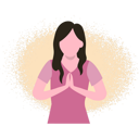 پیش‌نمایش فایل the-girl-is-greeting-8202377 از پک آزادی