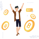 پیش‌نمایش فایل bitcoin-profit-8202827 از پک ان‌اف‌تی (توکن غیرمثلی)
