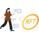 پیش‌نمایش فایل girl-looking-at-nft-coin-8202787 از پک ان‌اف‌تی (توکن غیرمثلی)