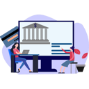 پیش‌نمایش فایل girls-doing-online-banking-8274024 از پک بانکداری
