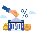 پیش‌نمایش فایل man-saving-money-in-the-bank-8274031 از پک بانکداری