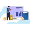 پیش‌نمایش فایل man-working-on-financial-profit-8274047 از پک بانکداری