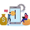 پیش‌نمایش فایل people-doing-payment-using-internet-banking-8274044 از پک بانکداری
