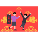 پیش‌نمایش فایل children-are-happy-on-new-year-8274296 از پک سال نو چینی