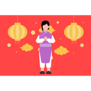 پیش‌نمایش فایل chinese-girl-standing-8274313 از پک سال نو چینی