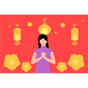 پیش‌نمایش فایل girl-celebrating-chinese-new-year-8274314 از پک سال نو چینی