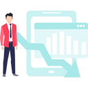 پیش‌نمایش فایل businessman-looking-at-drop-in-graph-8250211 از پک بورس