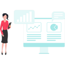 پیش‌نمایش فایل girl-working-on-market-trading-chart-8250176 از پک بورس