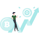 پیش‌نمایش فایل man-talking-about-bitcoin-growth-graph-8250185 از پک بورس