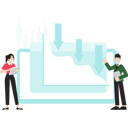 پیش‌نمایش فایل people-working-on-stock-market-graph-8250193 از پک بورس