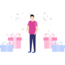 پیش‌نمایش فایل boys-stand-with-birthday-gift-boxes-8373461 از پک تولد