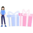 پیش‌نمایش فایل girl-standing-next-to-gifts-8373427 از پک تولد