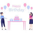 پیش‌نمایش فایل girls-at-birthday-party-8373419 از پک تولد