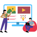 پیش‌نمایش فایل design-team-working-on-website-design-8444592 از پک دورهمی